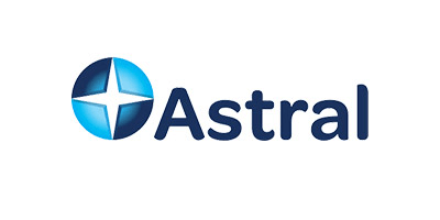 A logo for Astral, a client of Cradle under their "our clients" section