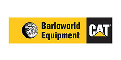 A logo for Barloworld Equipment CAT, a client of Cradle
