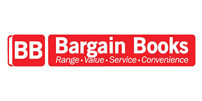 A Bargain Books logo, a client of Cradle offering support for barcoding hardware and warehouse management software
