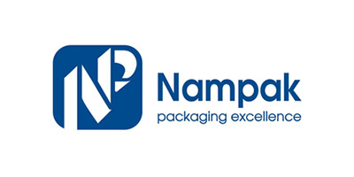 A logo for Nampak, a client for Cradle's service offering